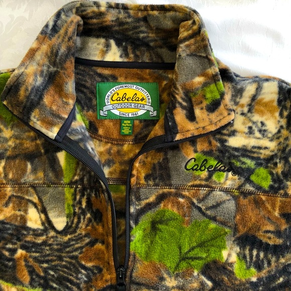 CABELA’S Men’s Fleece Hunting Jacket. Medium M - Picture 12 of 12